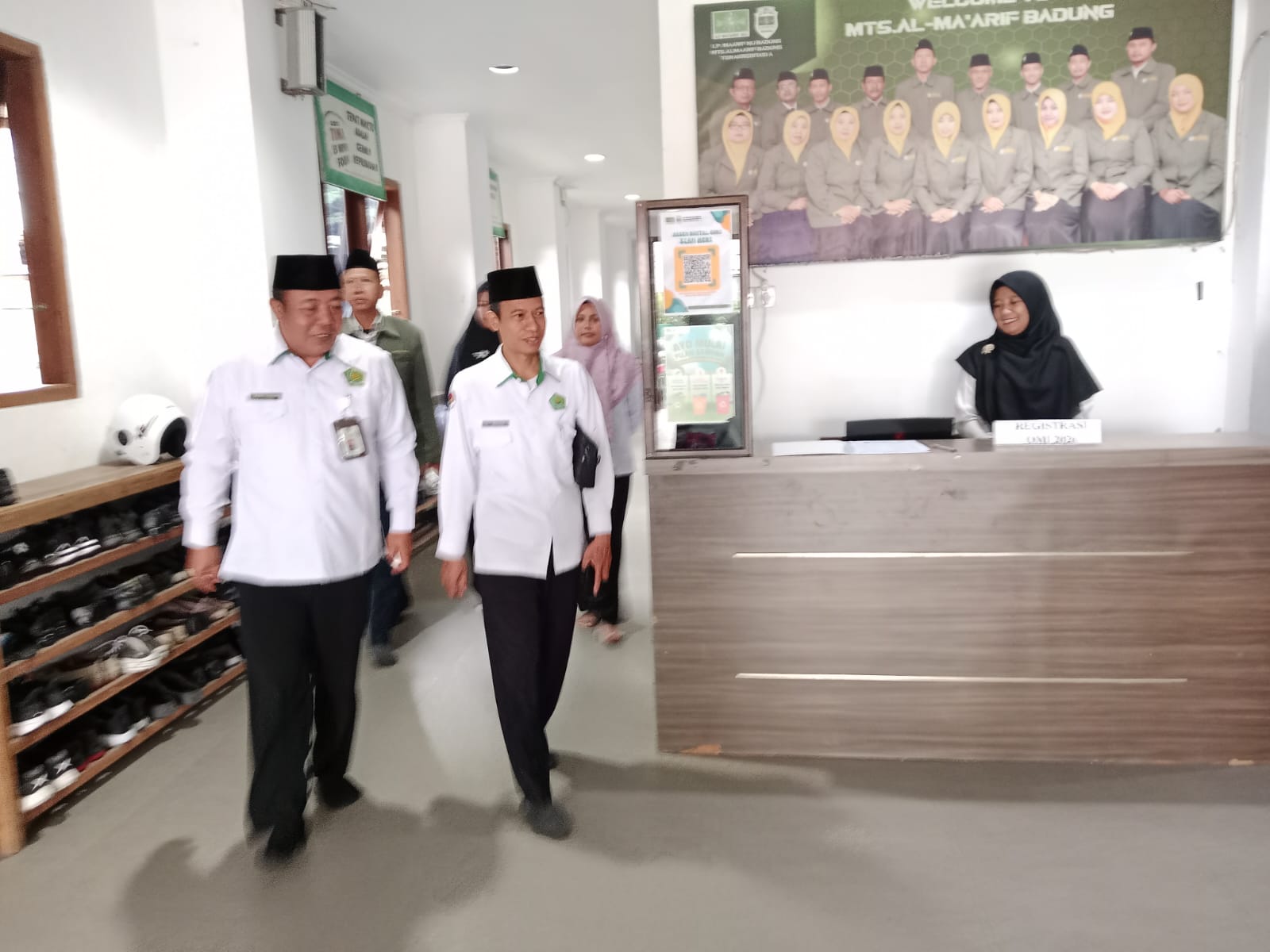 Pelaksanaan dan Pembukaan Olimpiade Madrasah Indonesia di MTs.Al-Ma'arif Badung